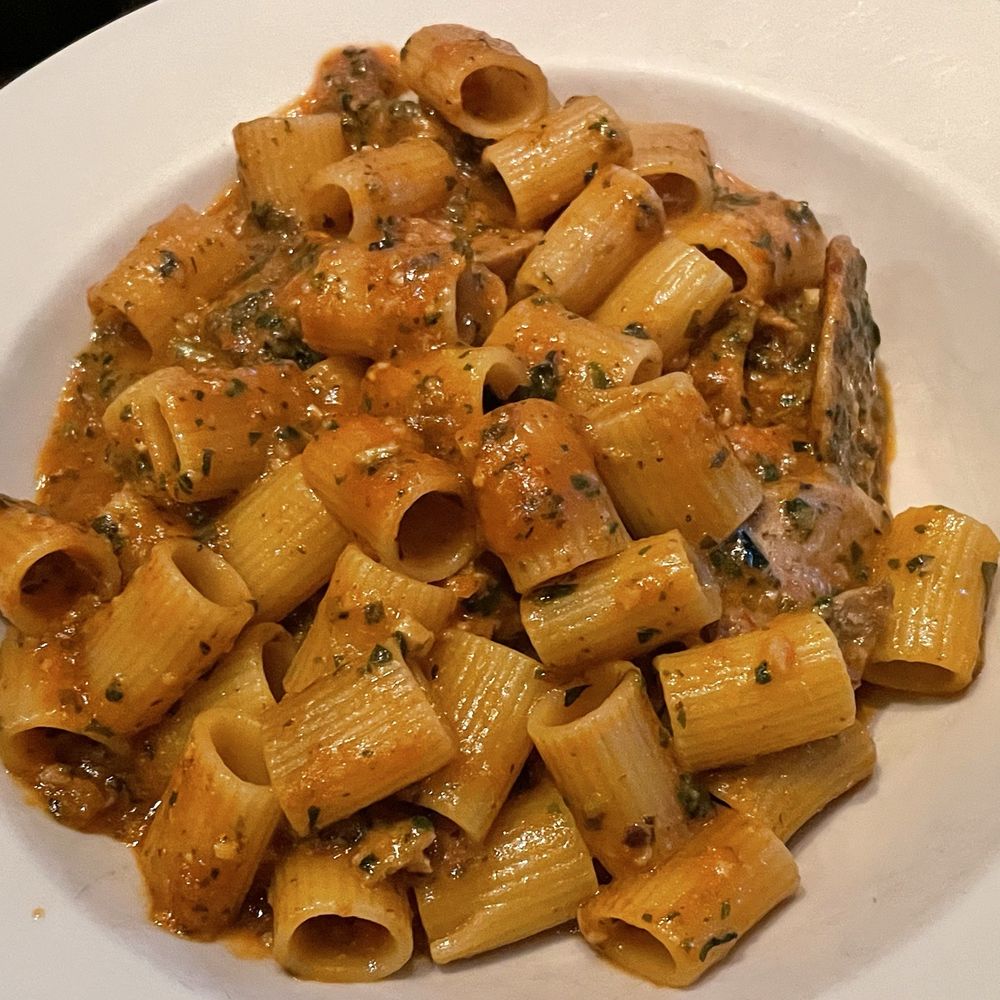 Giuseppe's Ritrovo - Tortiglioni with Housemade Sausage - Italian Near Me - Columbus, Ohio