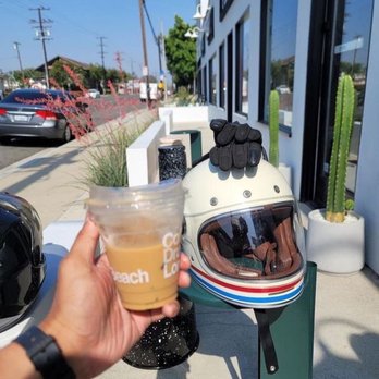 CoffeeDrunk - Vanilla latte in front of store! - Coffee & Tea Near Me - Long Beach, California CoffeeDrunk - Vanilla latte in front of store! - Coffee & Tea Near Me - Long Beach, California