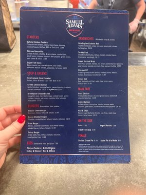 Menu photo 3 Sam Adams Brewhouse Manchester, NH Menu photo 3 Sam Adams Brewhouse Manchester, NH