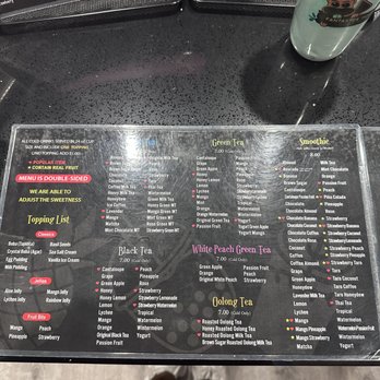 Fantastea House - Menu - Bubble Tea Near Me - Beaverton, Oregon
