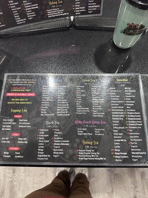 Menu photo 2 Fantastea House Beaverton, OR