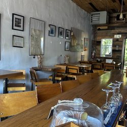 Sayra's Wine Bar - Tables and bar area