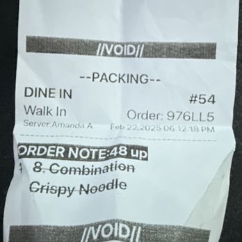 Pho Big Bear - The said it void but may credit card transactions show they charge me!! - Chinese Near Me - Big Bear Lake, California