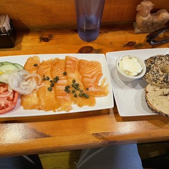 Josh's Delicatessen & Appetizing - Josh's cured Lox and Bagel Platter. - Delis Near Me - Surfside, Florida Josh's Delicatessen & Appetizing - Josh's cured Lox and Bagel Platter. - Delis Near Me - Surfside, Florida