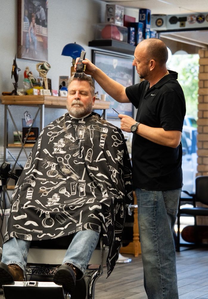 A Barbershop Logo