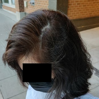 Luxor Hair Salon - No colours visible under natural light on left parting - Hair Salons Near Me - Vancouver, British Columbia Luxor Hair Salon - No colours visible under natural light on left parting - Hair Salons Near Me - Vancouver, British Columbia