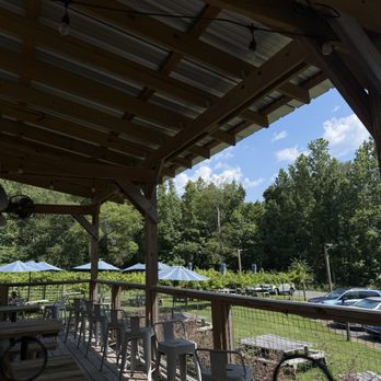 Three Strands Vineyard and Winery - Porch view - Wineries Near Me - Dallas, Georgia
