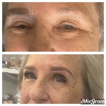 Tracy's Lash and Nails Spa - Brows shading before and after - Eyelash Service Near Me - Plano, Texas Tracy's Lash and Nails Spa - Brows shading before and after - Eyelash Service Near Me - Plano, Texas
