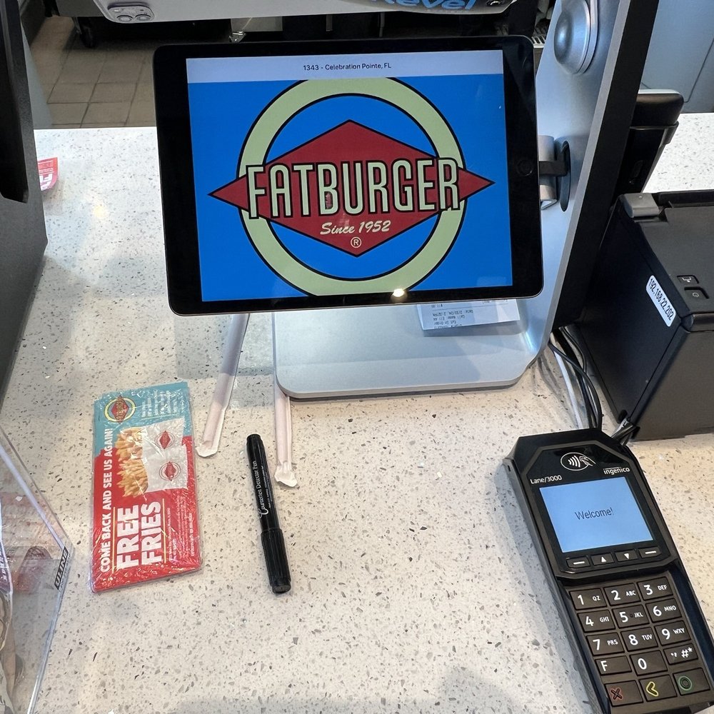 Fatburger - Ordering area - Burgers Near Me - Celebration, Florida