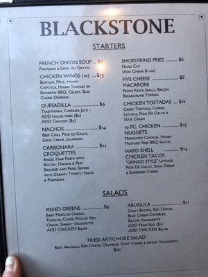 Menu photo 4 Blackstone Bar & Grill Bronx, NY
