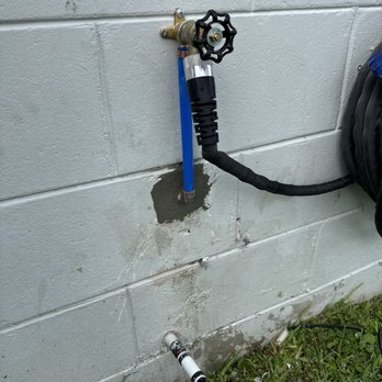 TrueMax Plumbing Services - New spigot connection set up by Max! Beautiful work! - Plumbing Near Me - Orlando,, Florida TrueMax Plumbing Services - New spigot connection set up by Max! Beautiful work! - Plumbing Near Me - Orlando,, Florida