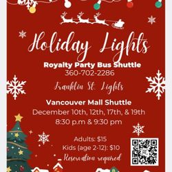 Royalty Limousine and Party Bus - 2024 Franklin Street Holiday Lights