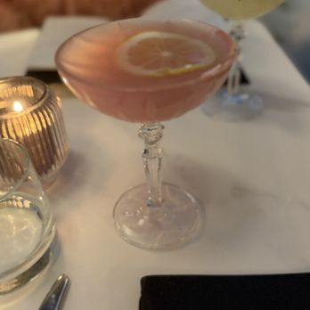Poppy & Seed - Purple rain hand crafted cocktail - American Near Me - Anaheim, California