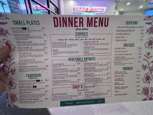 Menu photo 4 Naan & Curry Las Vegas, NV