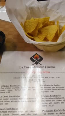 Menu photo 8 La Cima Mexican Cuisine Cleburne, TX