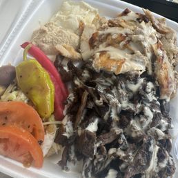 Mix Shawarma Plate- # 3 Mix Shawarma Plate- # 3