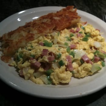 Bill's Cafe - Denver Omelette done as a Scramble instead.. With hash browns. - American Near Me - San Jose, California Bill's Cafe - Denver Omelette done as a Scramble instead.. With hash browns. - American Near Me - San Jose, California