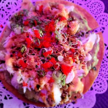 Miko Sushi & Hibachi - Plainview - Lobster and blue crab pizza - DELISH! - Japanese Near Me - Plainview, New York Miko Sushi & Hibachi - Plainview - Lobster and blue crab pizza - DELISH! - Japanese Near Me - Plainview, New York