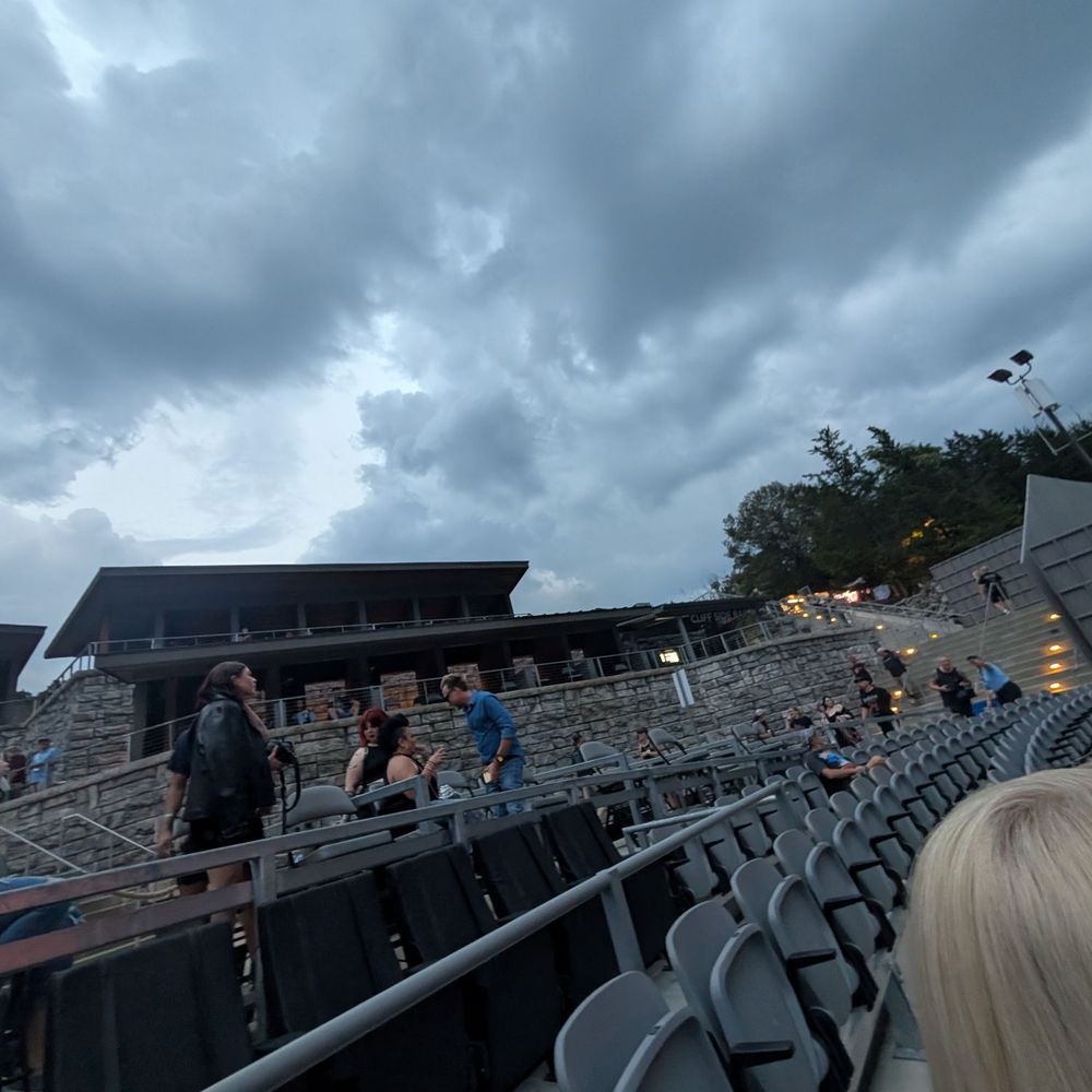 Firstbank Amphitheater - Amphitheater before thunderstorm on 9/21/25. - Music Venues Near Me - Franklin, Tennessee