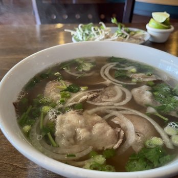 Pho Chateau - Pho with flank, well down brisket, and round - Vietnamese Near Me - Lorton, Virginia