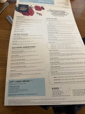 Menu photo 4 Tupelo Honey Knoxville, TN Menu photo 4 Tupelo Honey Knoxville, TN