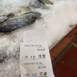 Price for fry fish and baby octopus