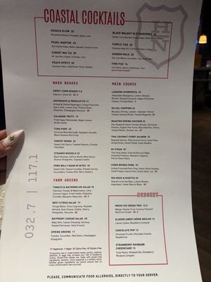 Menu photo 1 Hudson & Nash San Diego, CA