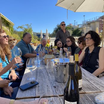 Captain Jack's Santa Barbara Tours - Wine tasting on the beautiful property of Babcock Winery. - Wine Tours Near Me