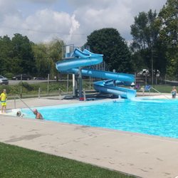 Boiling Springs Pool - Little slide