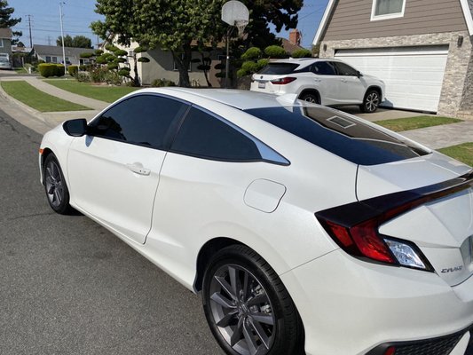 Photo of Auto Tint Specialist - Huntington Beach, CA, US. Back window
