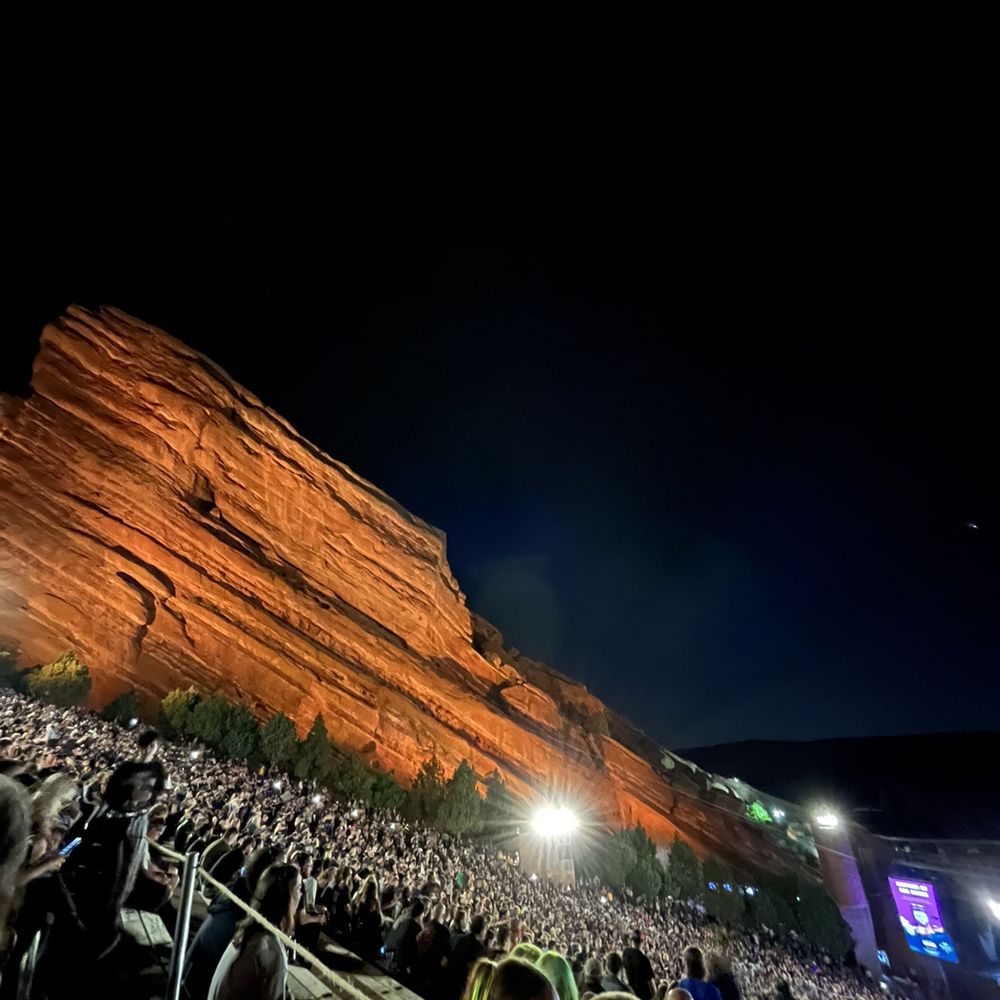 Red Rocks Park - After dark the left side - Parks Near Me - Morrison, Colorado Red Rocks Park - After dark the left side - Parks Near Me - Morrison, Colorado