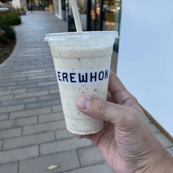 Erewhon - The brain smoothie. Nutty and not too sweet. Bit pricey though. - Grocery Near Me - Los Angeles, California Erewhon - The brain smoothie. Nutty and not too sweet. Bit pricey though. - Grocery Near Me - Los Angeles, California