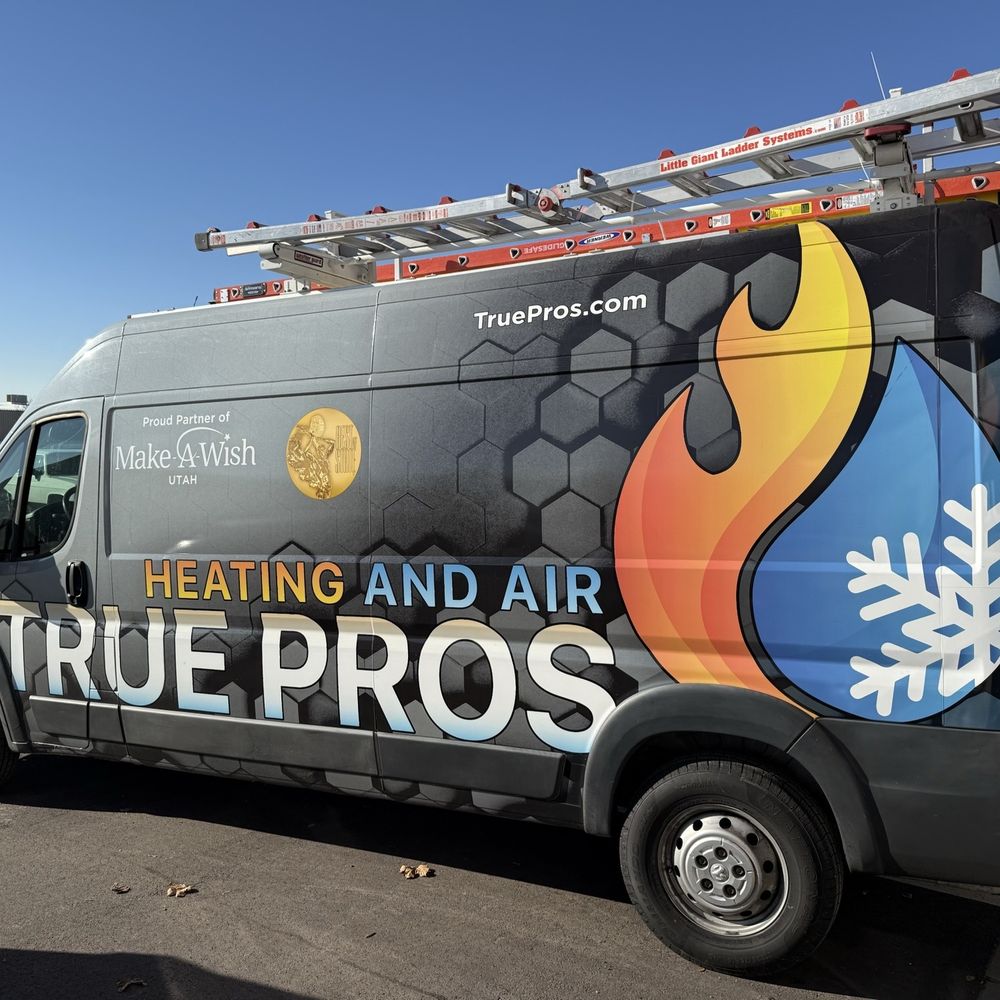True Pros - Company Van - Heating & Air Conditioning/HVAC Near Me - Layton, Utah True Pros - Company Van - Heating & Air Conditioning/HVAC Near Me - Layton, Utah
