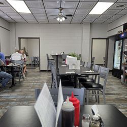 Island City Cafe - Newly renovated interior.