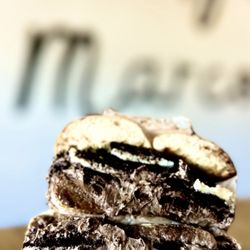 Empire Bagel Factory - Loaded Oreo Stuffed Cream Cheese Bagel Sandwich