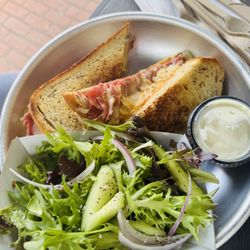 Scully's Irish Pub & Eatery - The Reuben with a side salad
