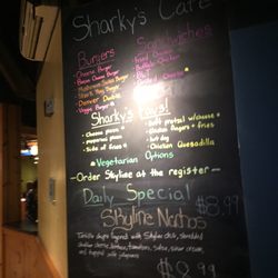 Sharky's Cafe - Menu