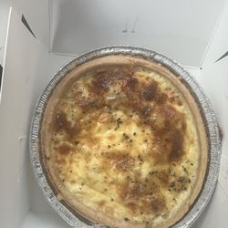 Quiche Lorraine. Fresh and delicious.