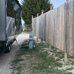 Crystal Lake Campground - They said we had full hookups but nope. I'm shocked. Their website is truthful.