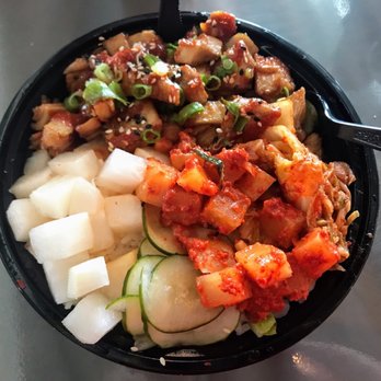 Chi-Kin - Bowl with vegan chicken (about $12 including tax) - Korean Near Me - Orlando, Florida Chi-Kin - Bowl with vegan chicken (about $12 including tax) - Korean Near Me - Orlando, Florida