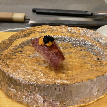 Sushi Suzuki - A5 wagyu with uni and caviar - Sushi Bars Near Me - Seattle, Washington