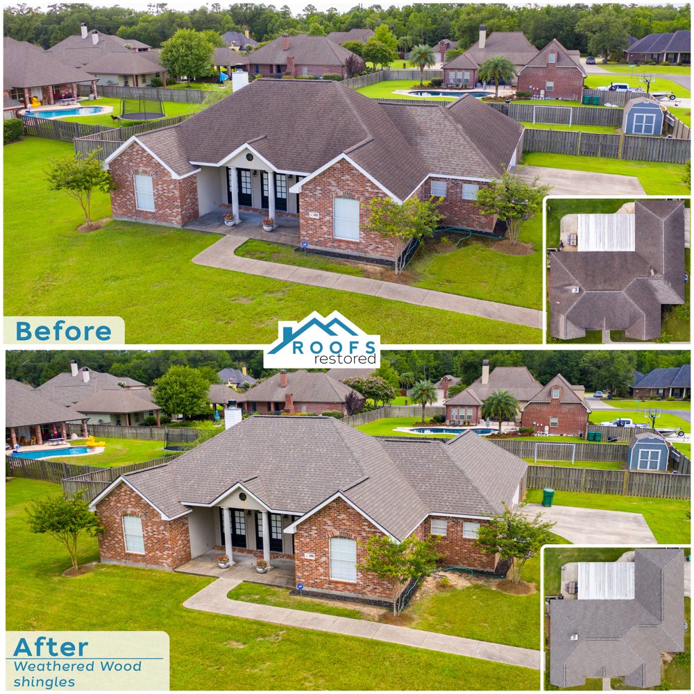 Slide of Roofs Restored