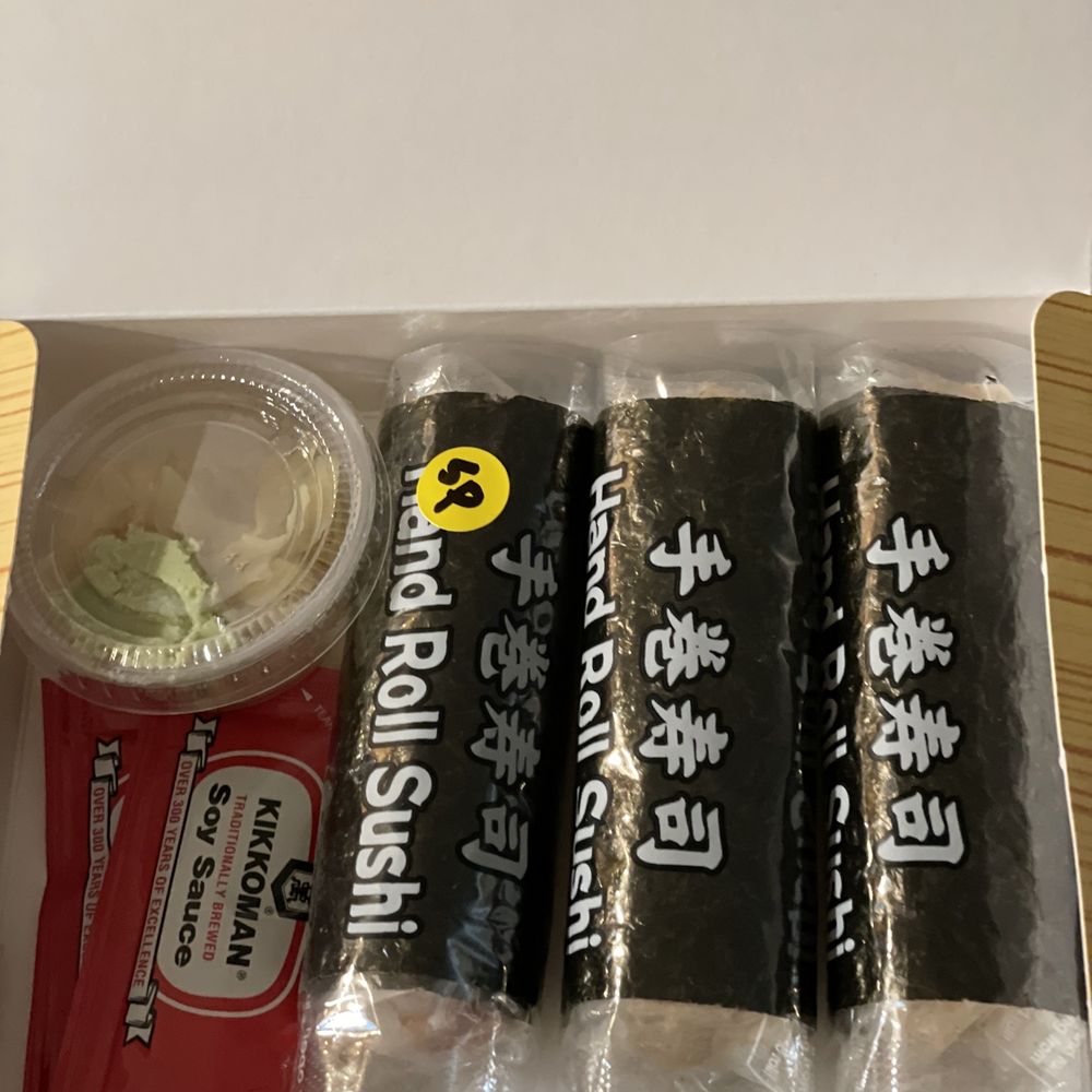 Sushi Wasabi - Hand roll set - Japanese Near Me - Tustin, California