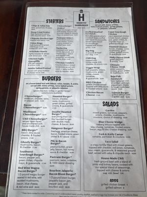 Menu photo 1 Haunted Hamburger Jerome, AZ Menu photo 1 Haunted Hamburger Jerome, AZ