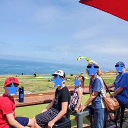 Torrey Pines Gliderport - The gliders take off and land right there!