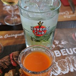 Courtepaille - Cocktail sans alcool + gaspacho