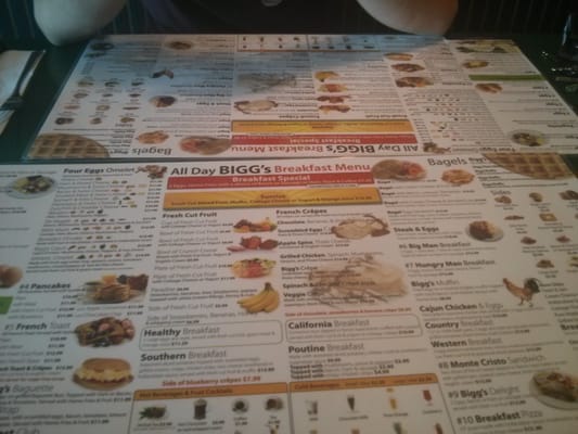Menu photo 2 Bigg's Deli & Bar Ottawa, ON Menu photo 2 Bigg's Deli & Bar Ottawa, ON