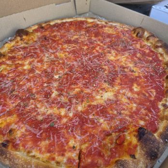 Circles + Squares - My fav, upside down pie, good sauce, plenty of cheese, thin crispy crust and a nice char at the bottom. - Pizza Near Me - Philadelphia, Pennsylvania Circles + Squares - My fav, upside down pie, good sauce, plenty of cheese, thin crispy crust and a nice char at the bottom. - Pizza Near Me - Philadelphia, Pennsylvania