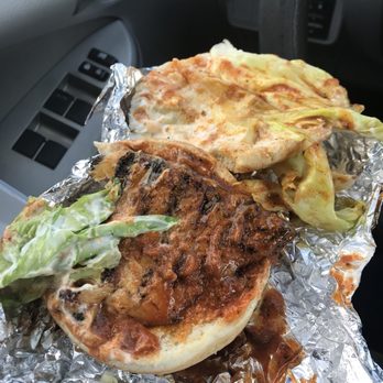 Cook Out - Sloppy Cajun chicken sandwich. Absolutely disgusting. Bread was soaked in sauce. Lettuce looked old. - Fast Food Near Me - Rocky Mount, North Carolina Cook Out - Sloppy Cajun chicken sandwich. Absolutely disgusting. Bread was soaked in sauce. Lettuce looked old. - Fast Food Near Me - Rocky Mount, North Carolina