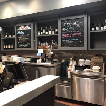 Jacks Urban Eats - Walnut Creek - Inside behind the counter they have some good brews on tap. The kitchen is super clean. - Salad Near Me - Walnut Creek, California